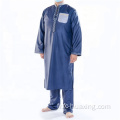 Coton masculin thobe islamique hommes vêtements hommes Abaya